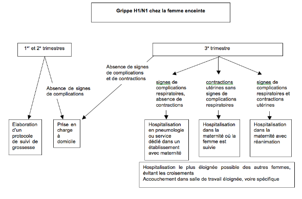 Conduite à tenir chez une femme enceinte grippée H1 N1 09_tbl_grippe