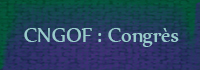 CNGOF : Site des congrès